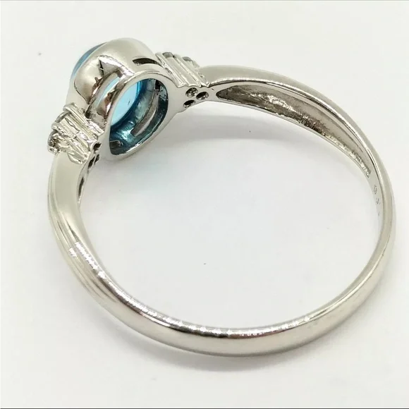 Diamond and Topaz Dolphin Intaglio Fish Marine Ocean Solid Gold Whale Shark - Picture 5 of 17